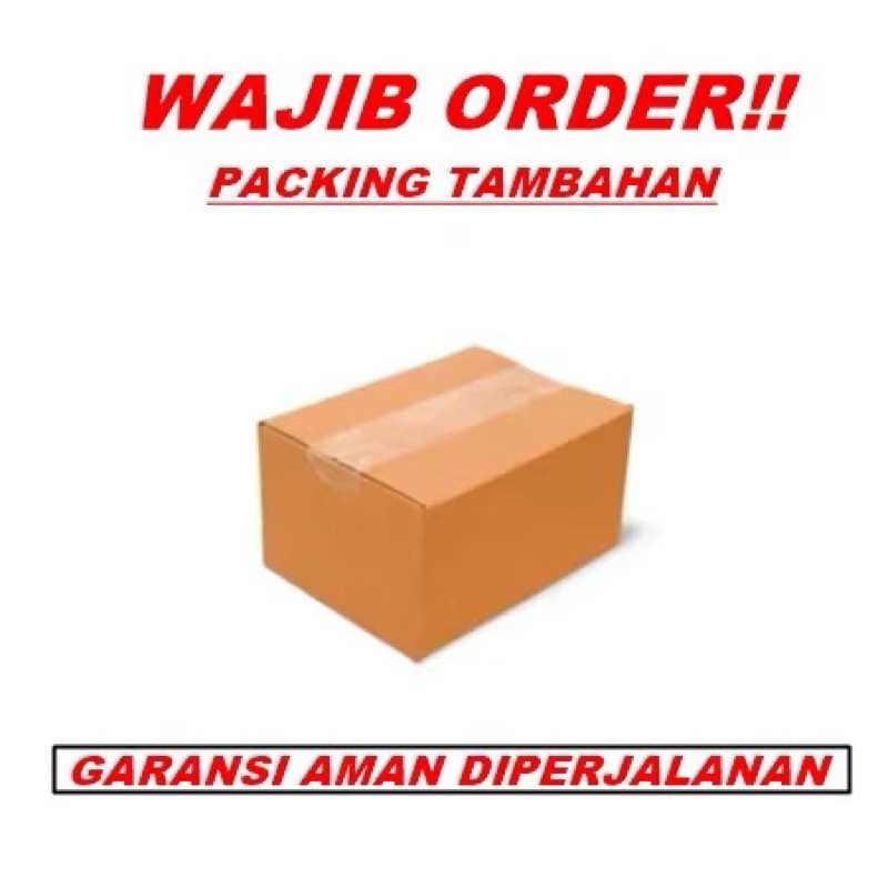 

WAJIB ORDER !! KARDUS PACKING TAMBAHAN PRODUK DI PERJALANAN AMAN