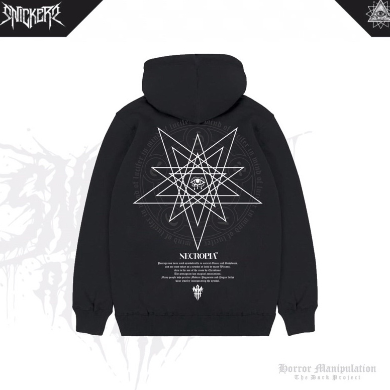 55HARGA TERMURAH SNICKERS APPAREL  HOODIE PULLOVER  SWEATSHIRT  Hdpentagrameyes
