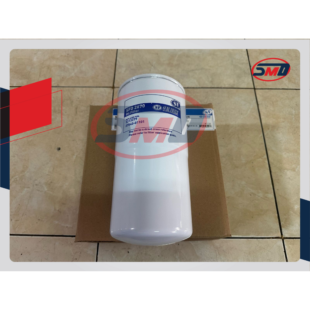 SFO 2670 OIL FILTER SURE SFO2670 FILTER OLI SFO-2670 3313279 37540-01101