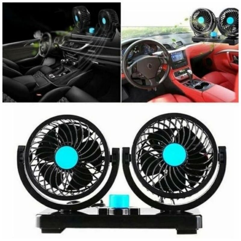 Kipas Angin Mobil Double