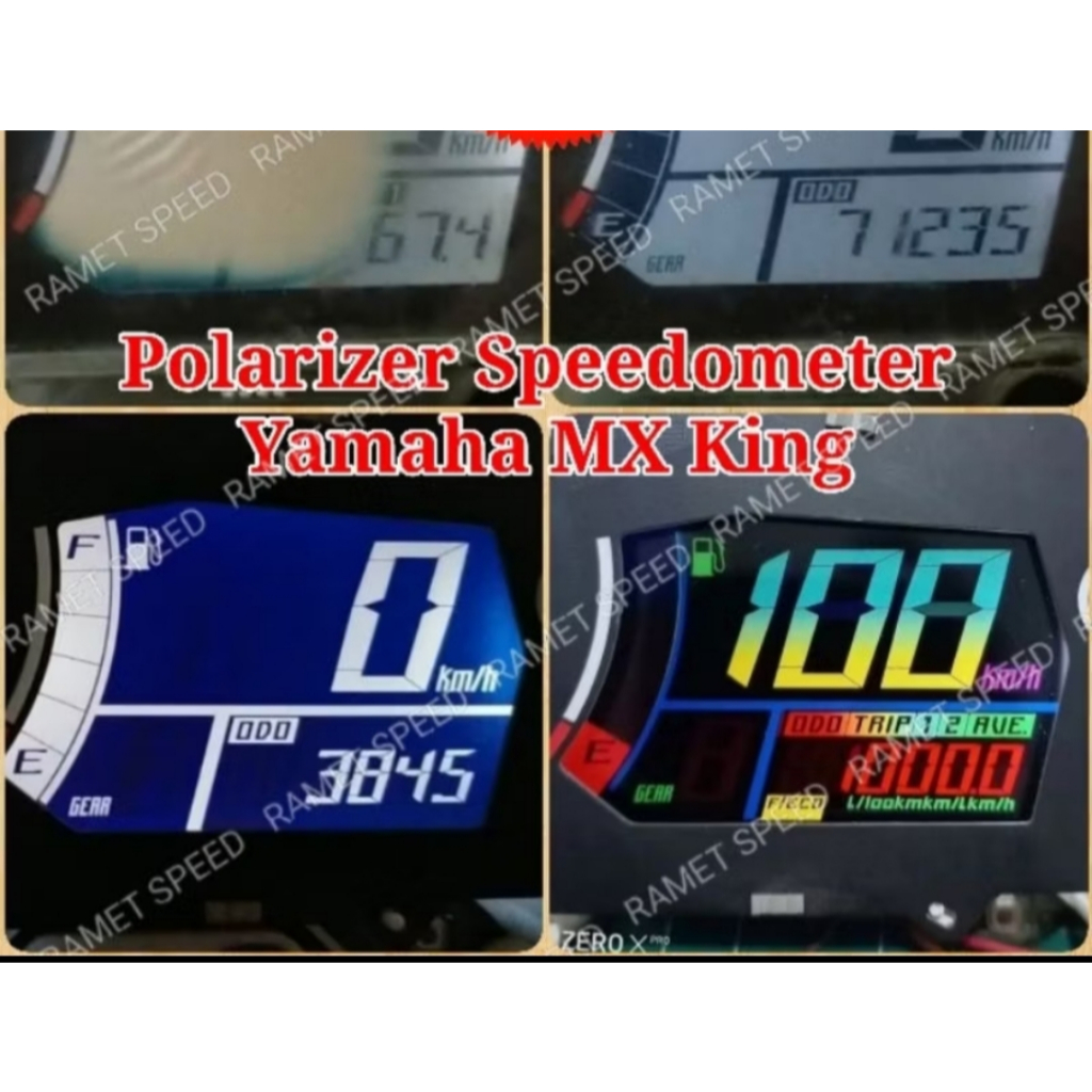 POLARIZER SPEEDOMETER MX KING