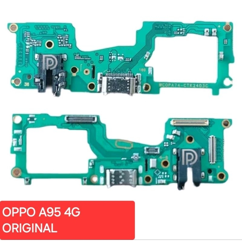 PAPAN CAS CONNECTOR CHARGE OPPO A95 4G ORIGINAL