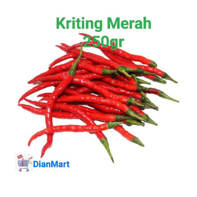 

cabai kriting merah 250gr