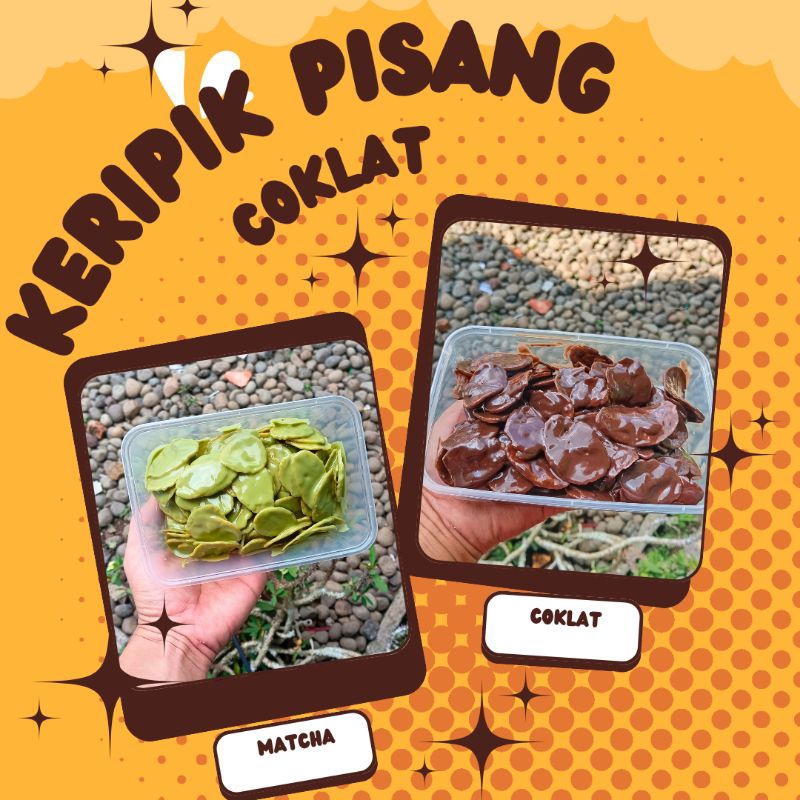 

PAKET 2BOX KERIPIK PISANG COKLAT/Keripik Pisang Coklat Lumer/kripik pisang coklat/cemilan coklat