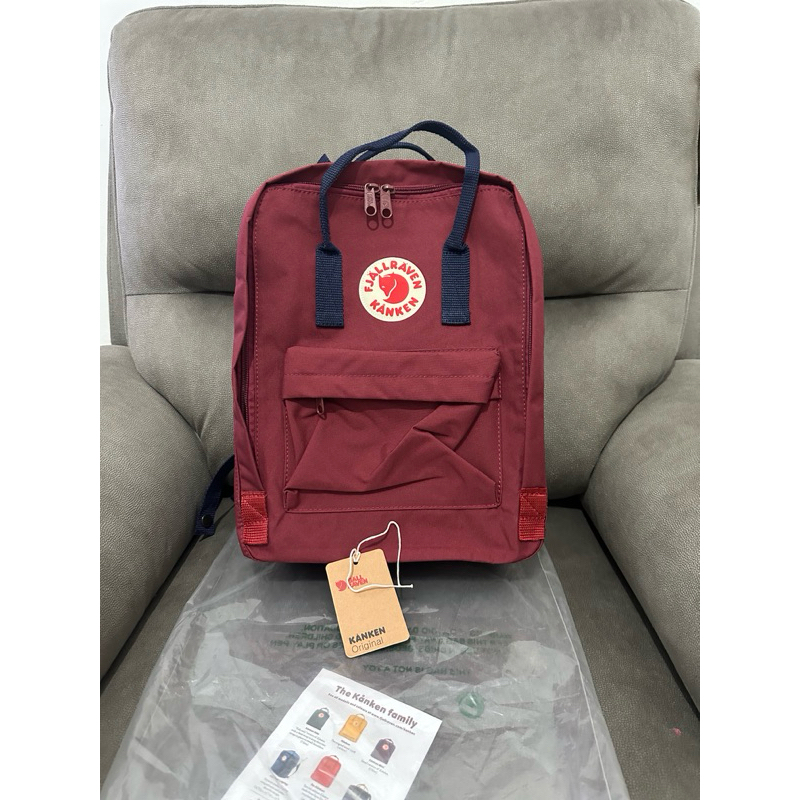 KANKEN RANSEL MAROON ORIGINAL PRELOVED