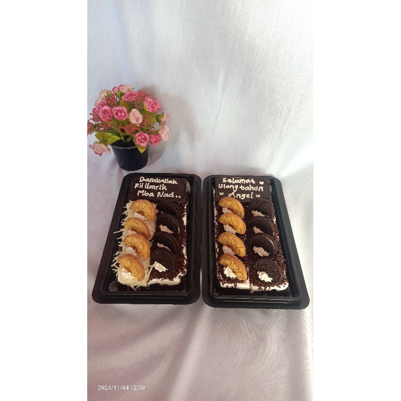 

Brownies cake/brownies topping
