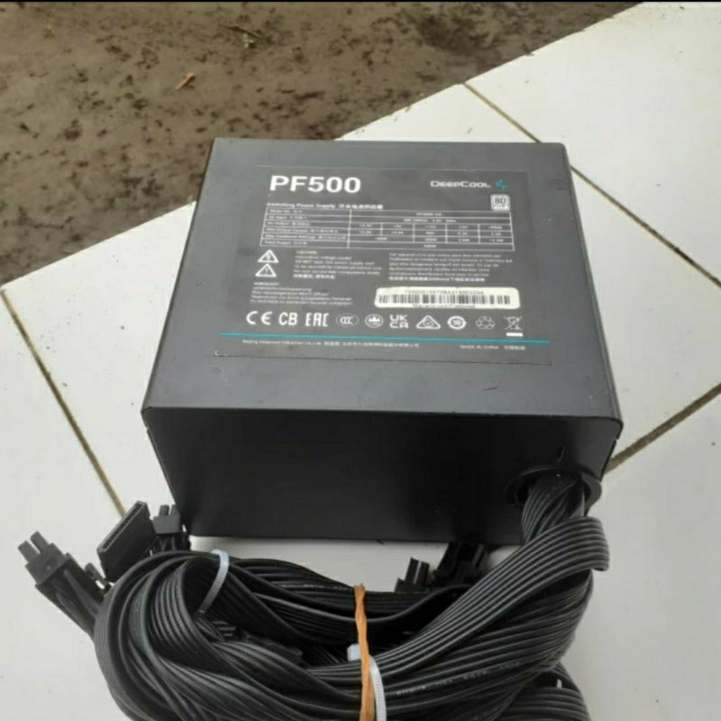 Power Supply Psu Deepcool 500W 80+