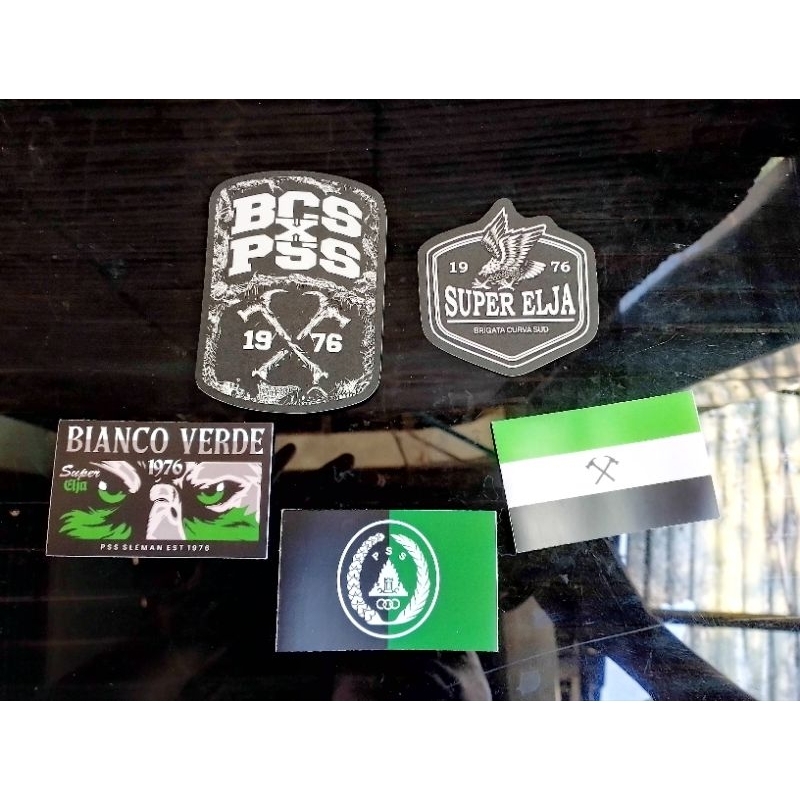 

STICKER PACK BRIGATA CURVA SUD BCS X PSS SLEMAN 1976