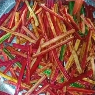 

kerupuk seblak jaat beton pedas daun jeruk 250g