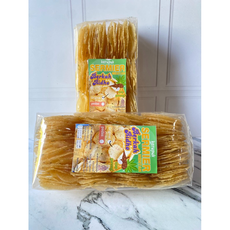 

Krupuk Sermier Mentah (Krupuk Singkong)