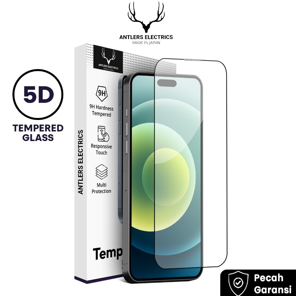 AntlersElectrics Anti Gores Tempered Glass 5D For Iphone 16 16 PLUS 15 X XR XS MAX 11 11 PRO MAX 12 