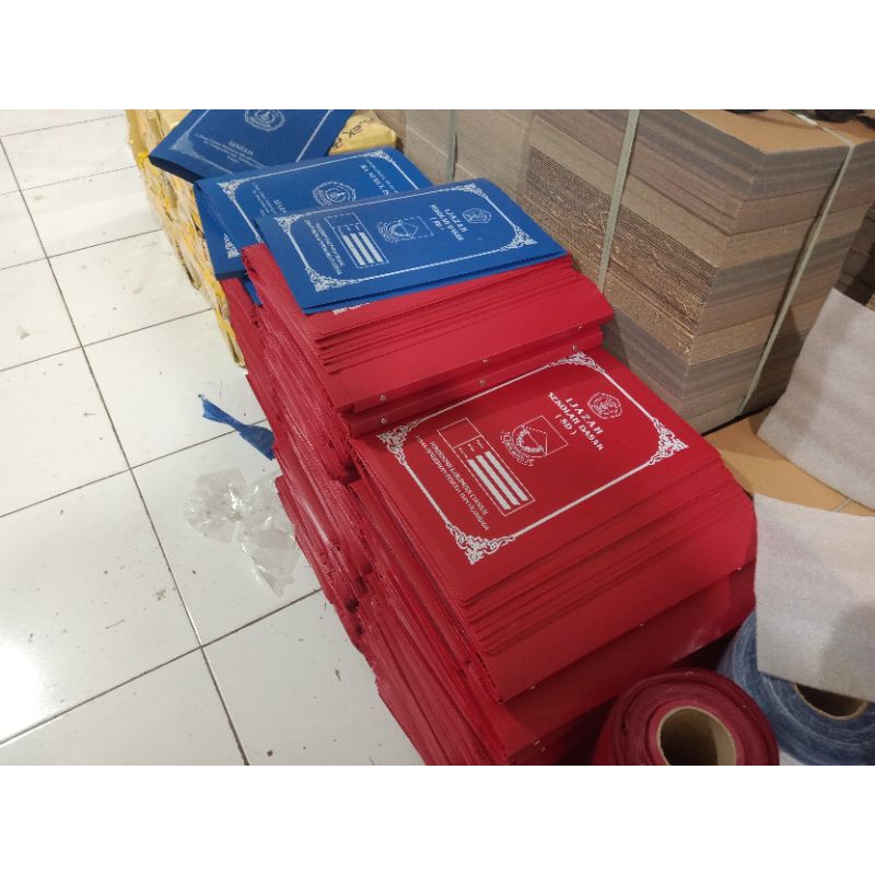 

raport map sekolah isi 2 lembar mika doff