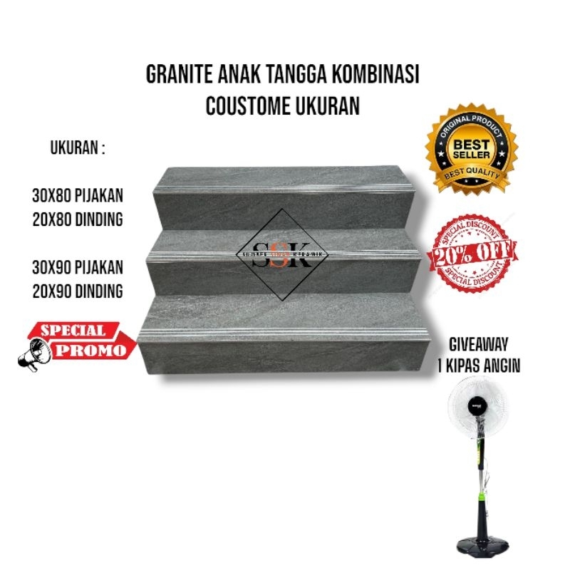 Granite Tangga 30x80 20x80 | 30x90 20x90 | Niro Granite