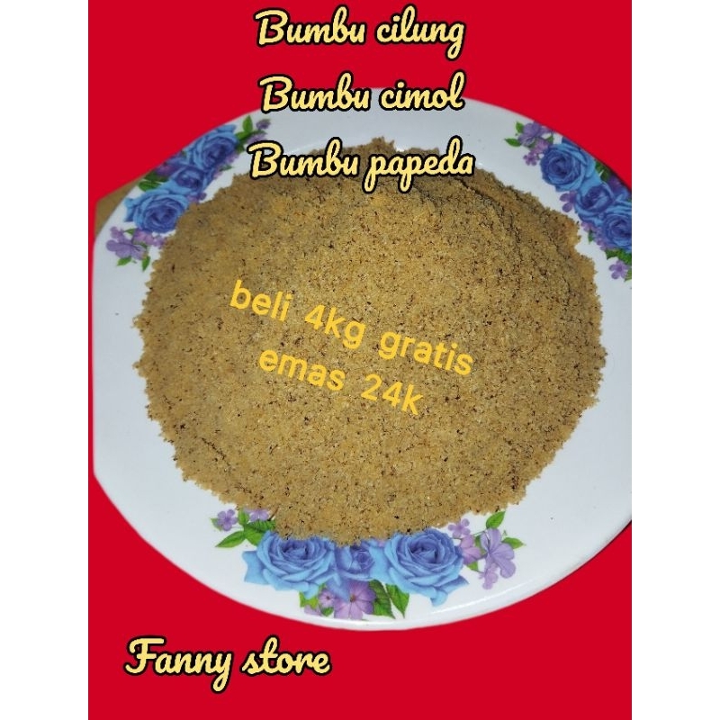 

bumbu tabur/bumbu cilung/bumbu cimol/bumbu papeda