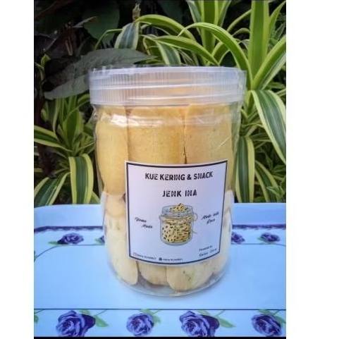 

Kue kering Lidah kucing (Toples jar 750ml)