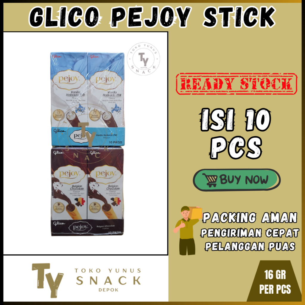 

GLICO PEJOY STICK PACK ISI 10 BOX @16GR