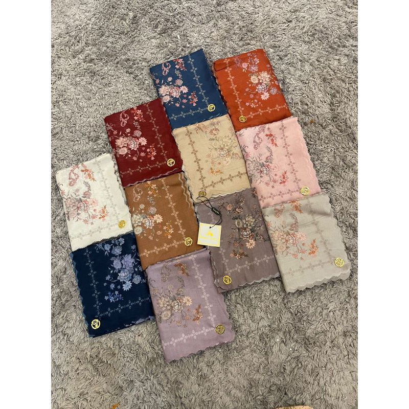 Kerudung Hijab Bungatta Motif Original Box l Kerudung Original Motif l Kerudung Bungatta Original