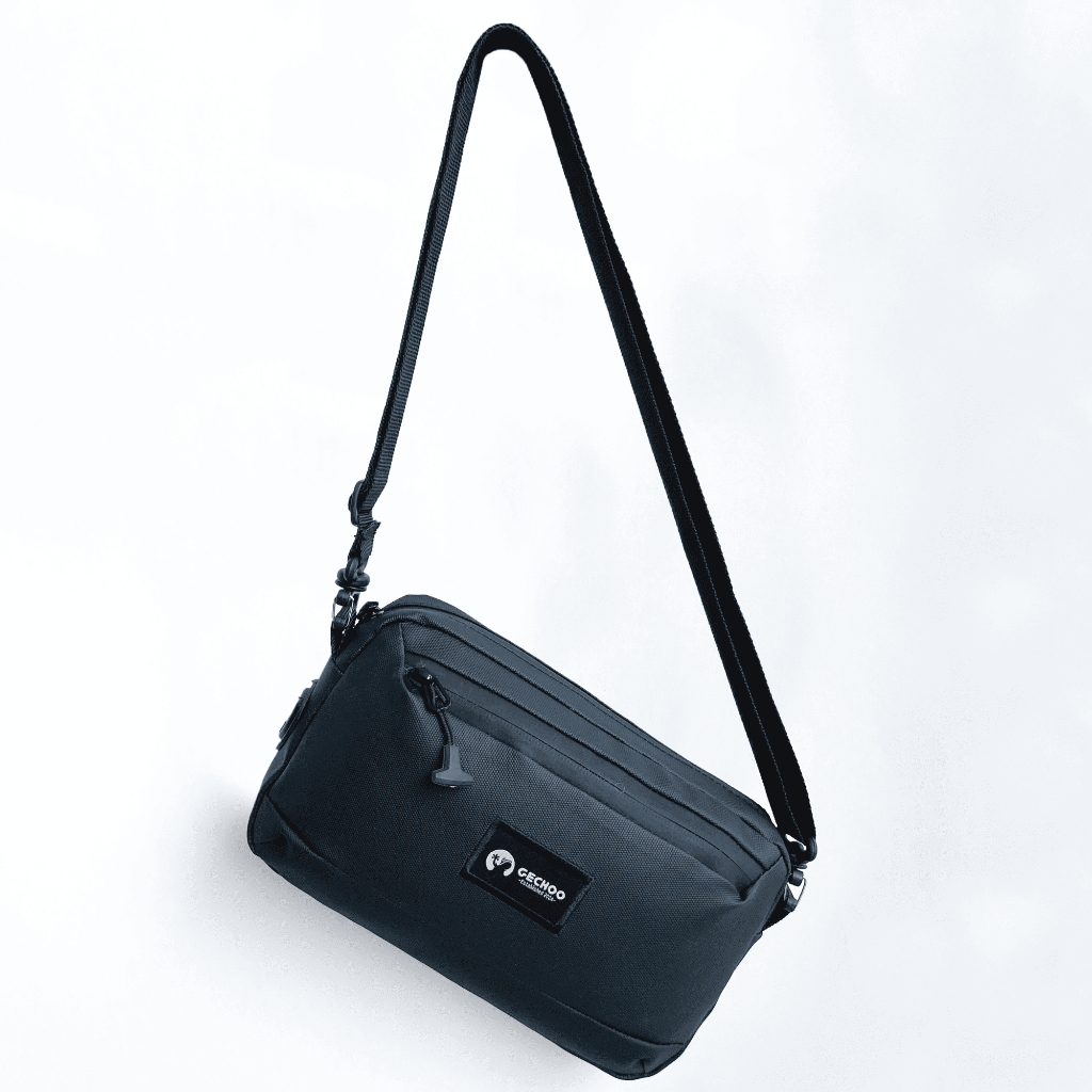 Arsenio Slingbag - 3 in 1 Hand Bag Clutch Bag Sling Bag Waterproof Tas Selempang Pria