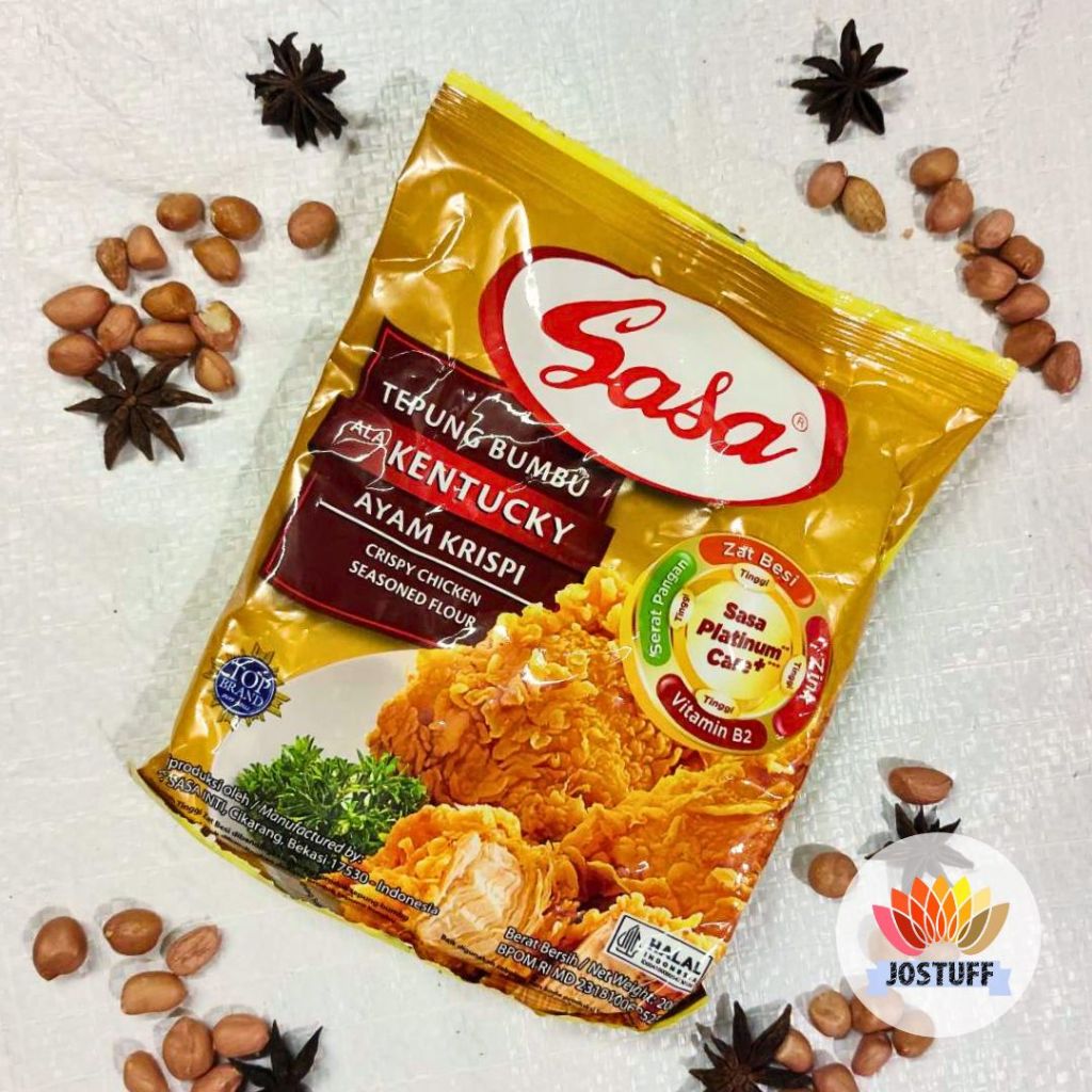 

Sasa Tepung Bumbu Kentucky Ayam Krispi 200 Gram