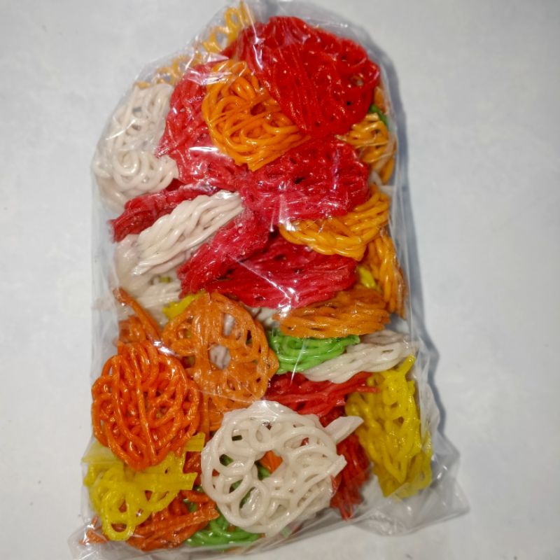 

krupuk mayang warna warni