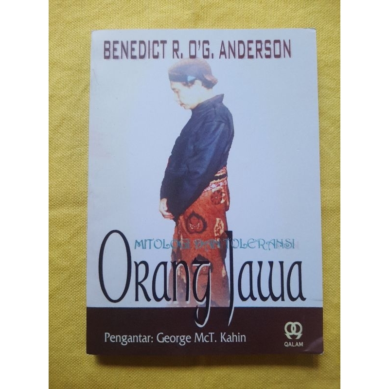 Mitologi dan Toleransi Orang Jawa karya Benedict. O'G. Anderson