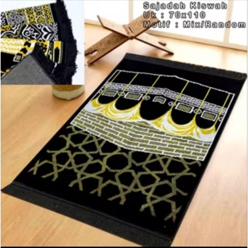 sajadah kiswah dewasa,sajadah kiswah tebal,sajadah kiswah bagus,sajadah kiswah terlaris,sajadah kisw