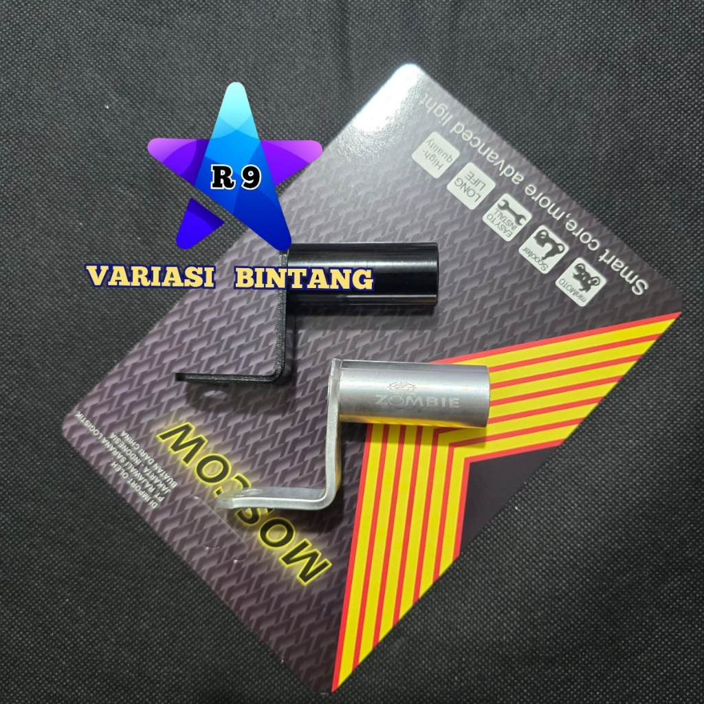 brecket dudukan lampu tembak holder hp lampu tembak spion motor brecket alumunium breket dudukan lam