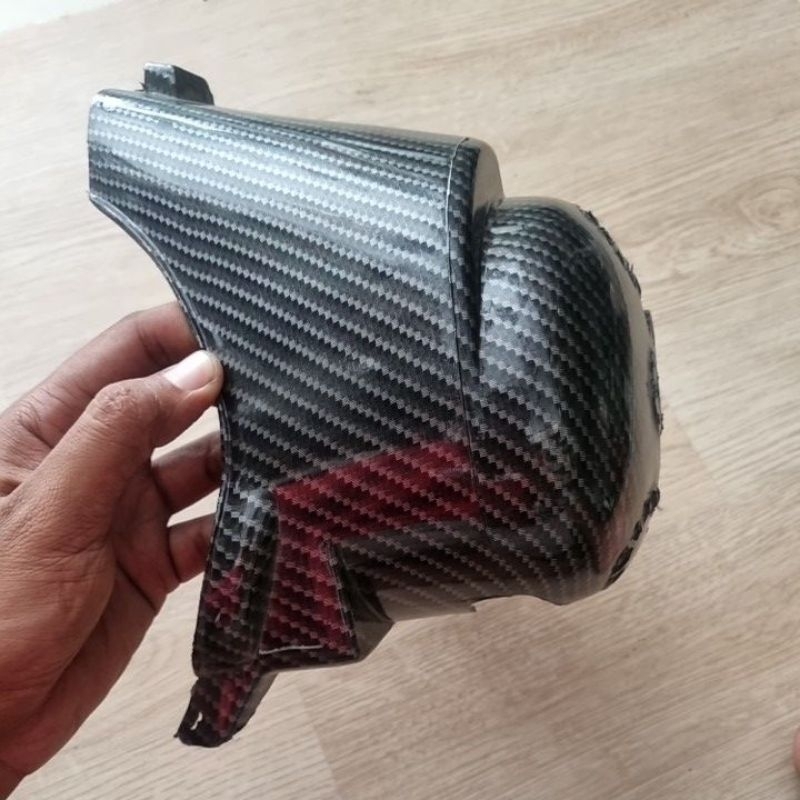 tutup blok seher vespa px ps excel exlusive CARBON