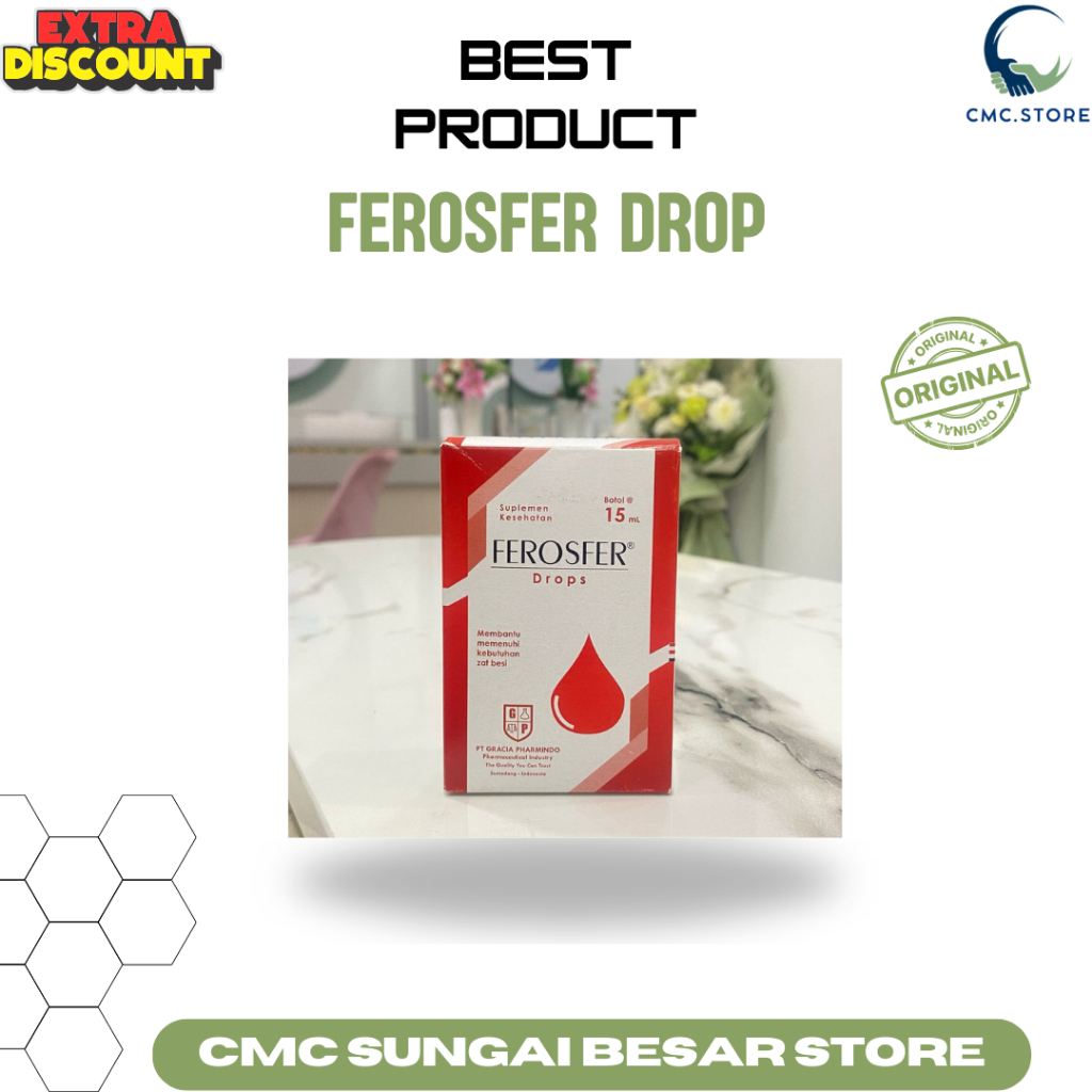 Ferosfer Drop - Suplemen Zat Besi Anak