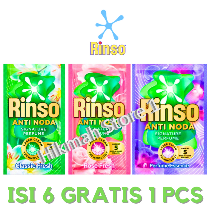 SACHET Rinso Cair Molto Anti Noda Rp 500 ISI 13 PCS