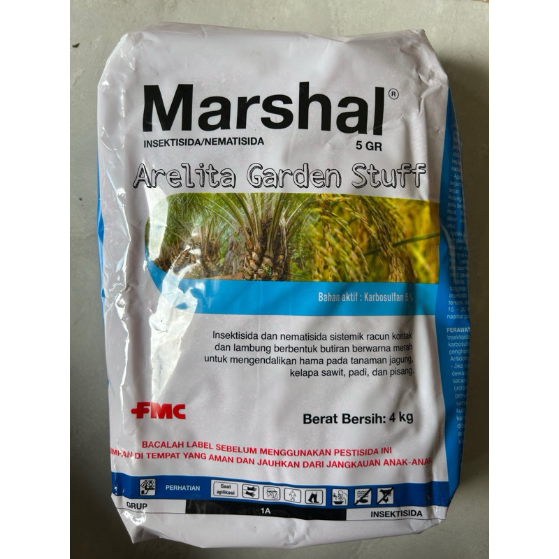 Insektisida/Nematisida Marshal 5GR 4kg Original