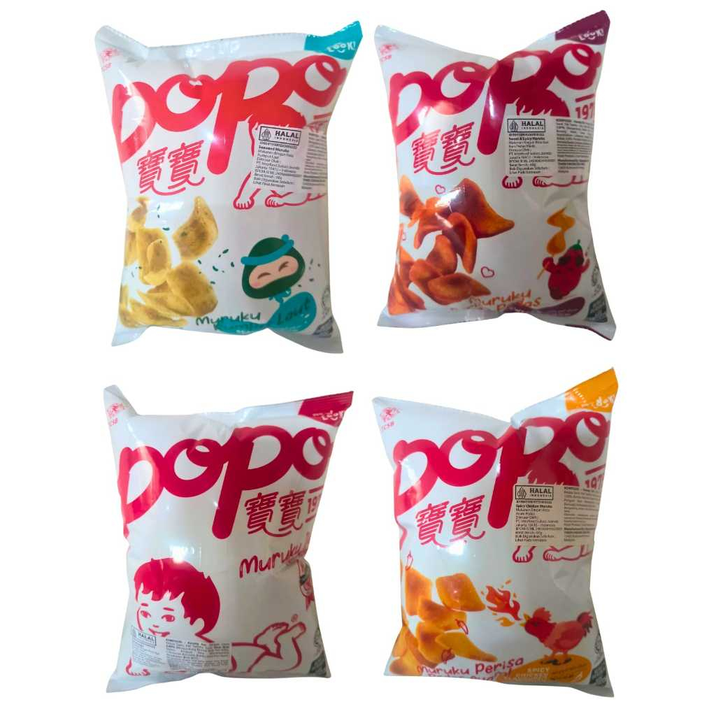 

POPO MURUKU 60g Fish Seaweed Spicy Chicken Sweet & Spicy