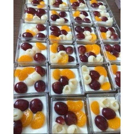 Jelly Cup CH 8585 Puding Cup Dessert cup Akrilik Tiramissu cup puding kotak