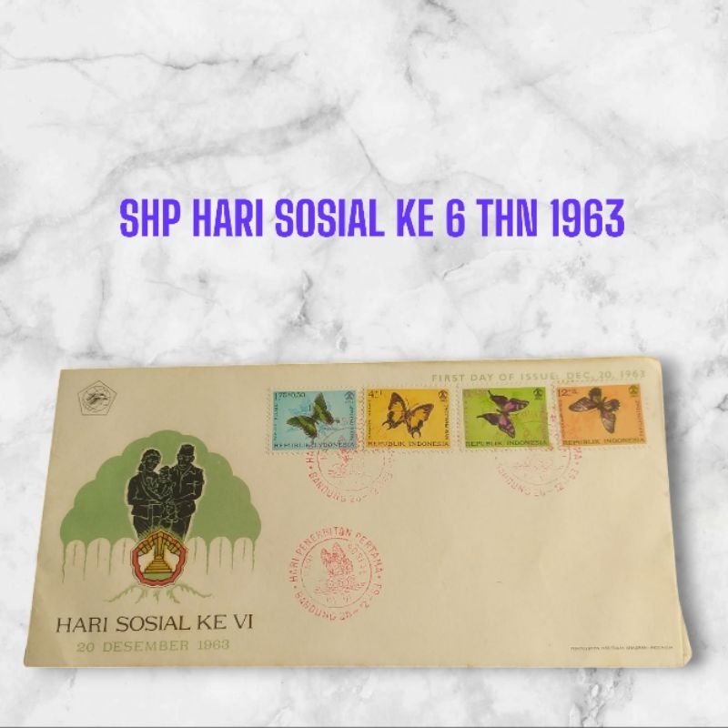

SAMPUL HARI PERTAMA(SHP) HARI SOSIAL KE 6 THN 1963