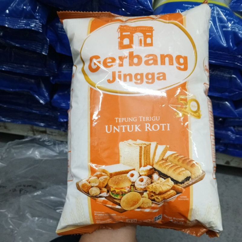 

TEPUNG GERBANG JINGGA 1KG/ TEPUNG UNTUK ROTI 1KG