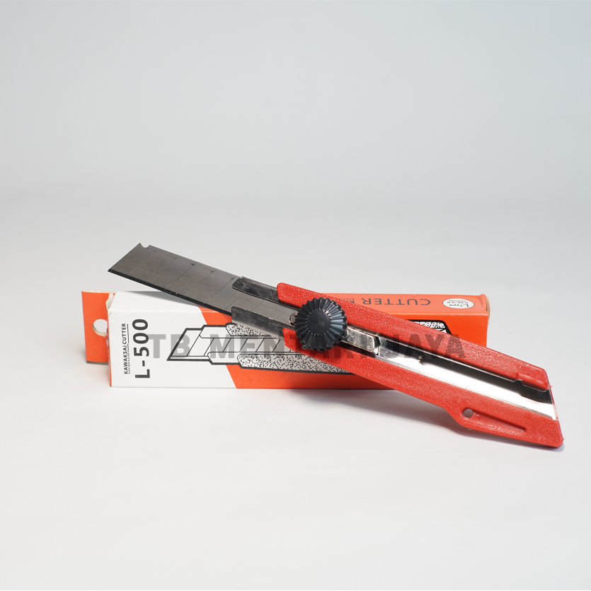 

Pisau Cutter Kawaksai L-500 – Super Tajam, Gagang Kuat, Cocok Industri