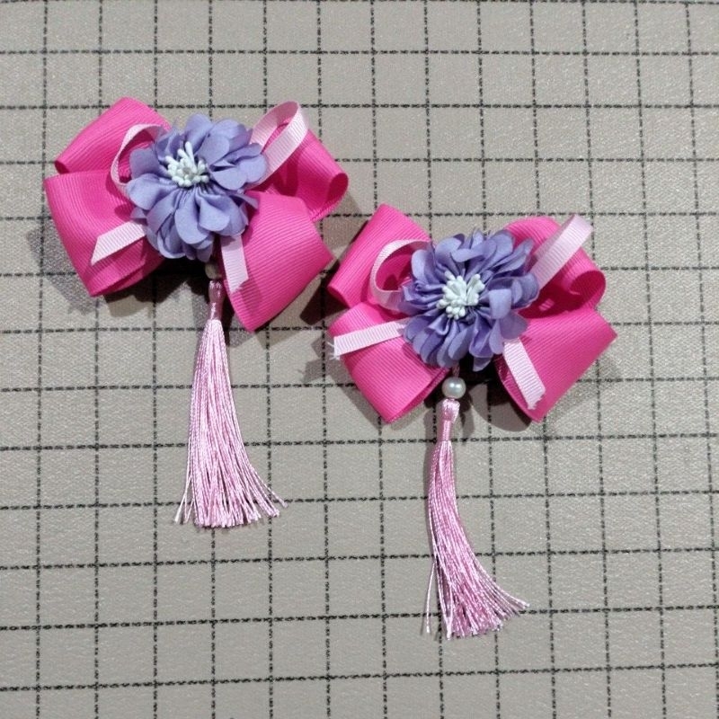 JEPIT RAMBUT ANAK HANDMADE/JEPITAN PITA ANAK/PITA ANAK CNY/JEPITAN RAMBUT SINCIA/JEPIT RUMBAI/JEPITA