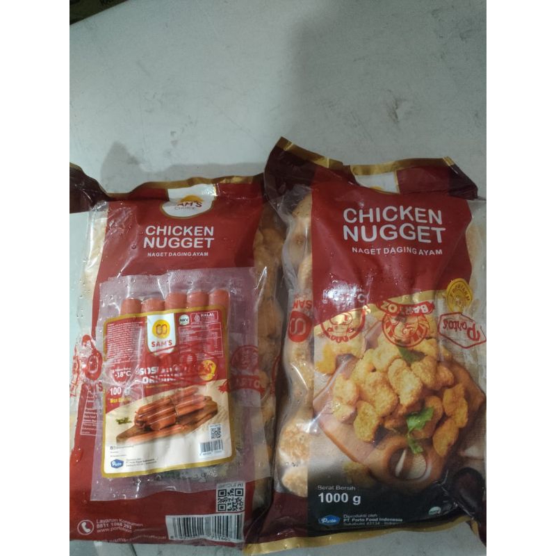 

SAMS CHOICE CHICKEN NUGGET 1 KG