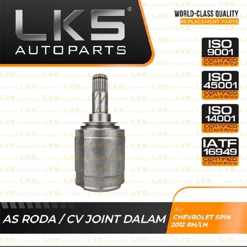 NI-211 CV JOINT AS RODA DALAM CHEVROLET SPIN AT 2012 RH/LH LKS