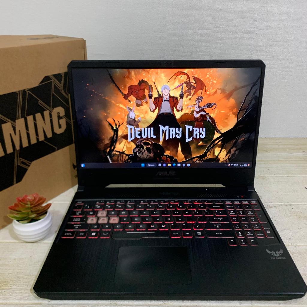 Second Laptop Gaming Asus TUF FX505DT | Ryzen 5 3550H | RAM 8 GB | SSD 256 GB + HDD 1 TB | GTX 1650 