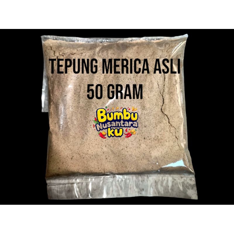 

tepung merica bubuk asli