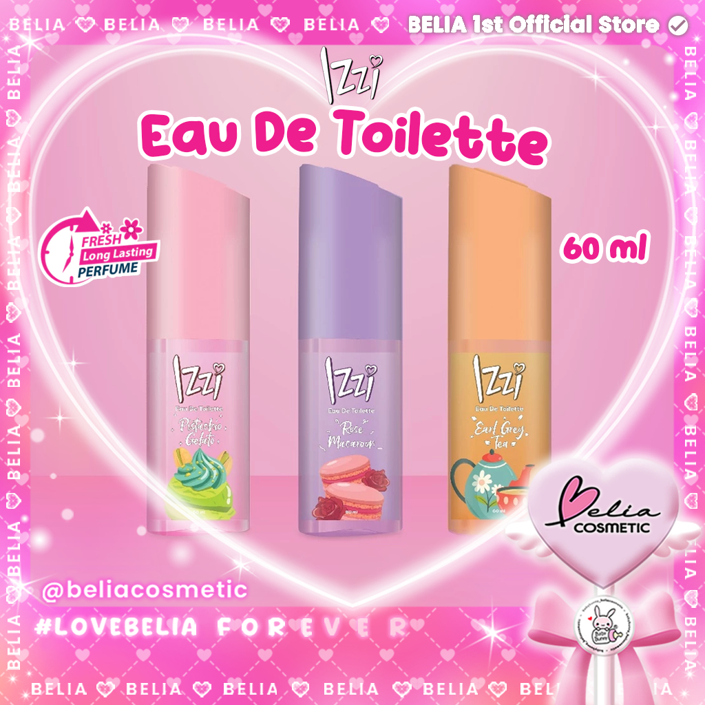 ❤ BELIA ❤ IZZI Eau de Toilette 60 ml | Parfum wanita | Wangi Tahan Lama