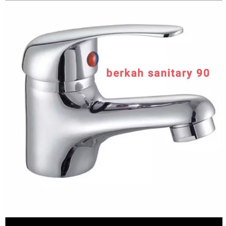 kran wastafel panas dingin model toto