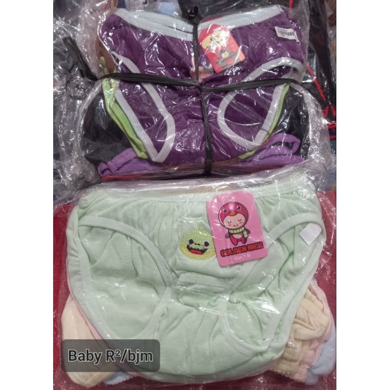 (GROSIR) 1 LUSIN Cd/ Celana dalam ANAK GN (golden nick) warna muda/tua/1ls/12pcs/12lembar