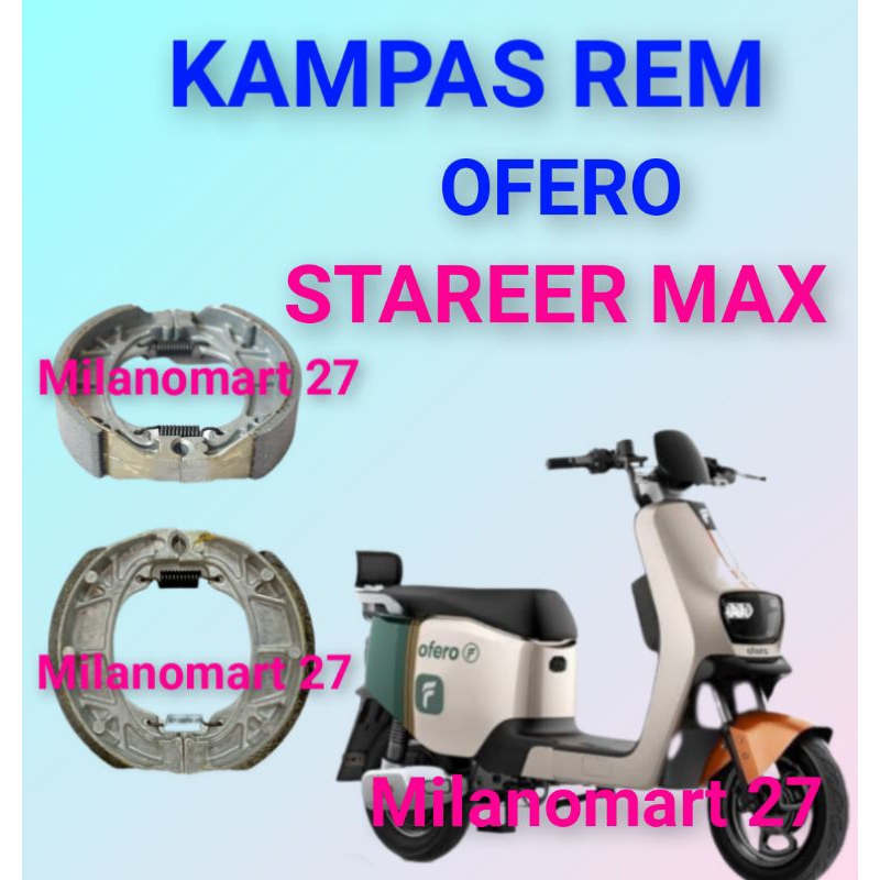 kampas rem ofero stareer max kampas rem sepeda listrik OFERO STAREER MAX