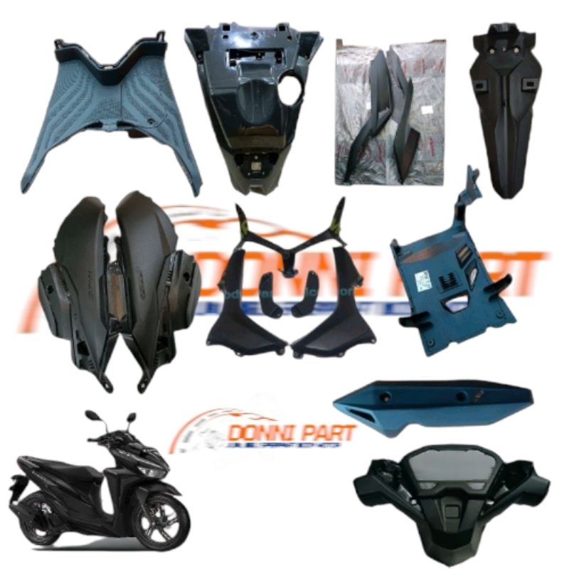 Cover Body Kasar Atas Bawah Samping Vario 125 150 Led New 2018-2022