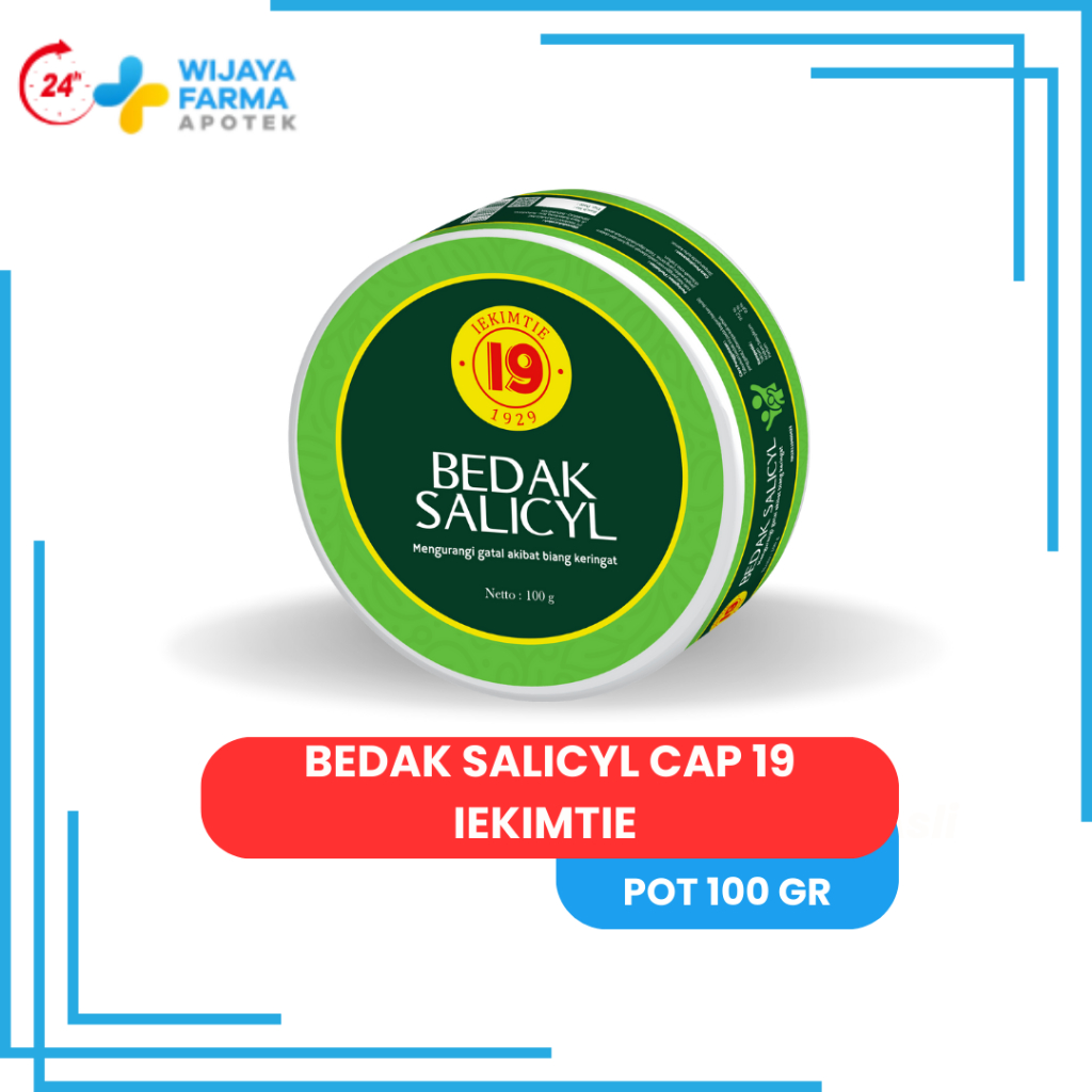 BEDAK SALICYL CAP 19 IEKIMTIE 100 GR POT