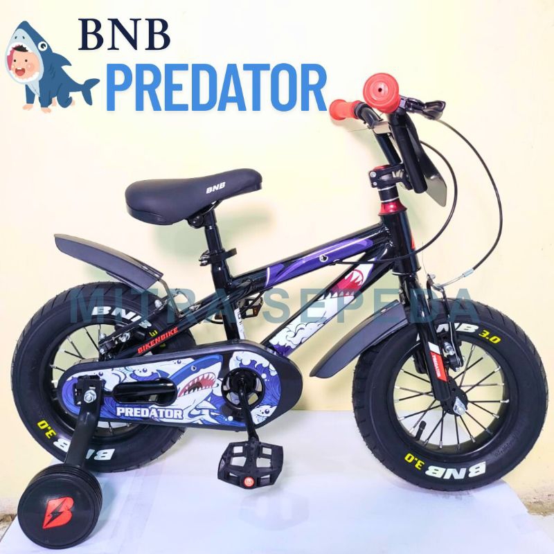 Sepeda BMX BNB Anak Laki Laki Bike N Bike Predator Shark 16 Inch Usia 3 sd 6 Tahun