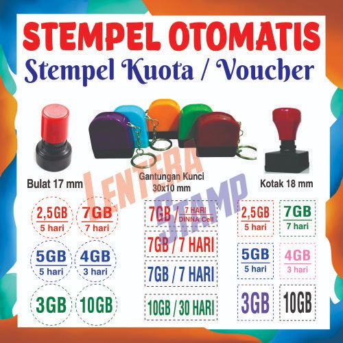 

Stempel Otomatis Voucher Kuota