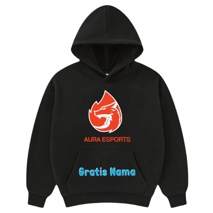 Jaket Hoodie Free Fire Anak Laki Laki Perempuan Sweater Hoodie Anak Gambar FF Aura 2-13 Tahun Unisex